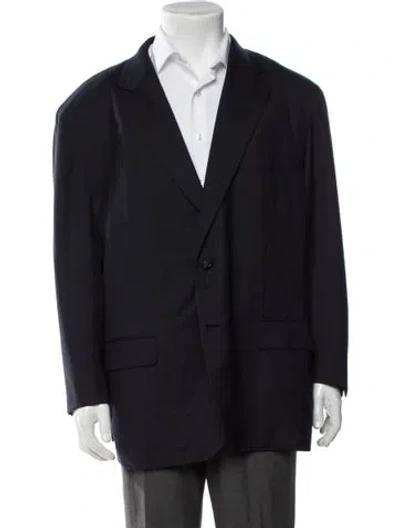Pre-owned Brioni Wool Jacket In Blue