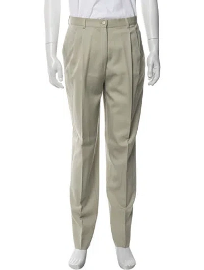 Pre-owned Brioni Wool Pants In Green