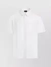 Brioni Short-sleeved Wool Polo T-shirt