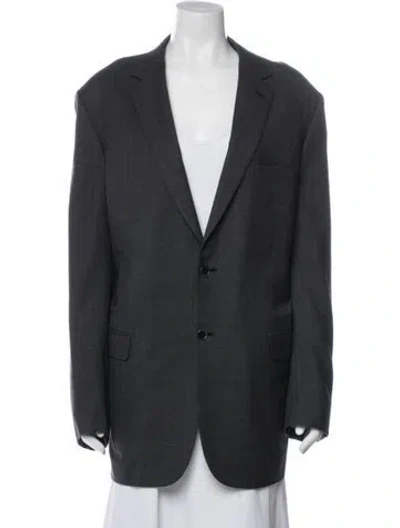 Pre-owned Brioni Wool Set In Gray