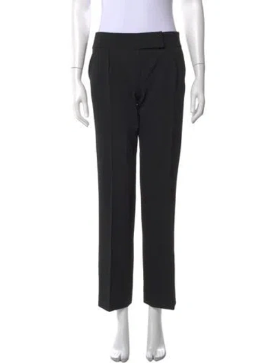 Pre-owned Brioni Wool Straight Leg Pants In Blue