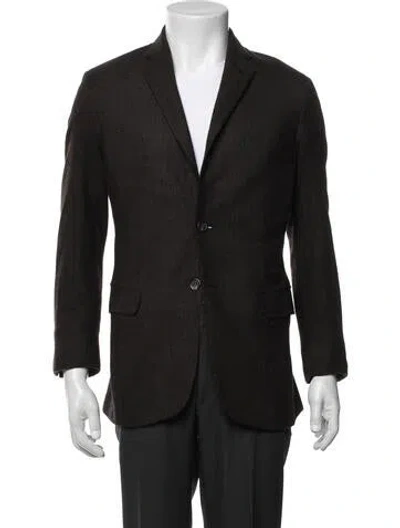 Pre-owned Brioni Wool Suit In Black