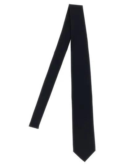 BRIONI WOOL TIE TIES AND PAPILLON BLUE