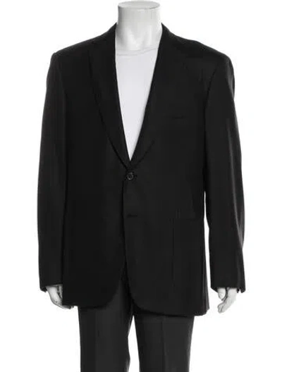 Pre-owned Brioni Wool Two-piece Blazer In Black