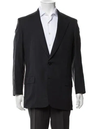 Pre-owned Brioni Wool Two-piece Blazer In Black