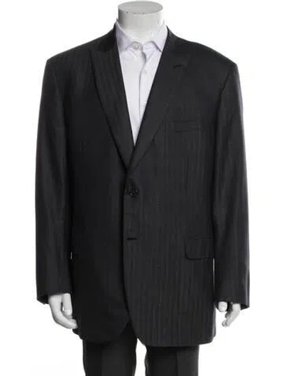 Pre-owned Brioni Wool Two-piece Blazer In Blue