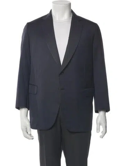Pre-owned Brioni Wool Two-piece Blazer In Gray