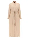 Brioni Silk Belted Dress