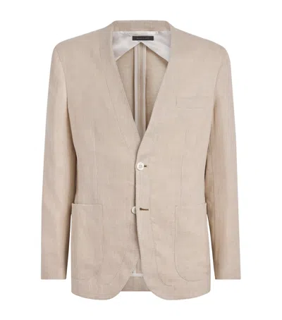 Brioni Woven Jardigan Jacket In Multi