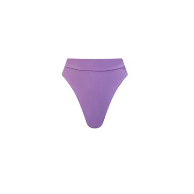 Brisea Swim Brittany Bikini Bottom In Lilac In Purple