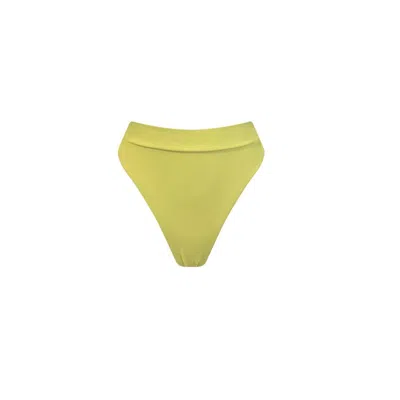 BRISEA SWIM BRITTANY BIKINI BOTTOM IN LIMONCELLO