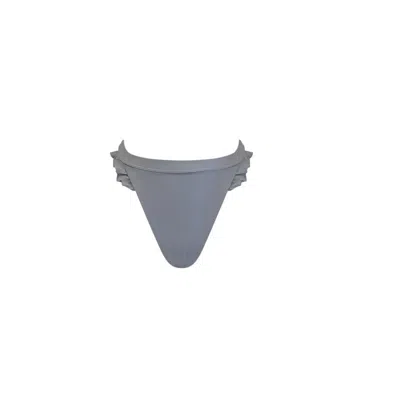 Brisea Swim Women's Nikki Bikini Bottom In Smoke In Grey