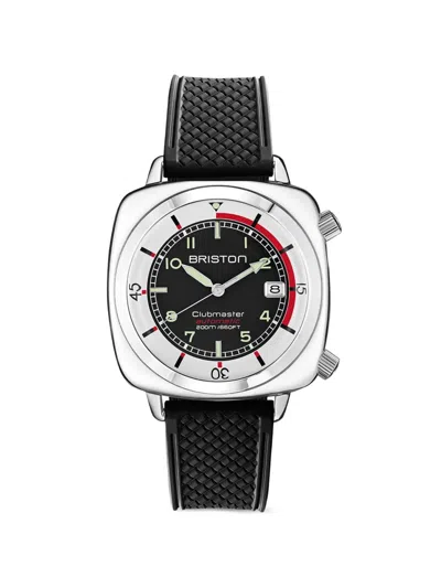 Briston Clubmaster Legend Compressor 42mm Watch In Black