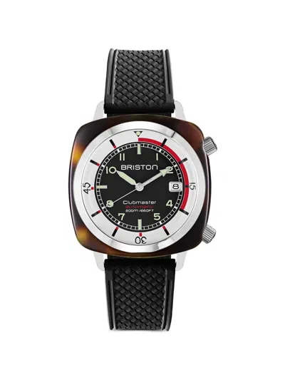 Briston Clubmaster Legend Compressor 42mm Watch In Black