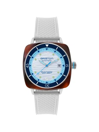 Briston Clubmaster Legend Diver 40mm Watch In White