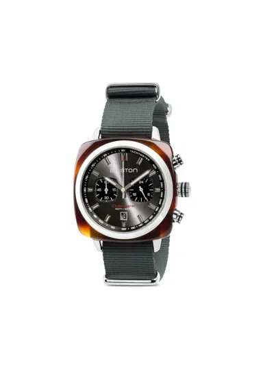 Briston Clubmaster Sport 42mm Watch In Black