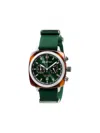Briston Clubmaster Sport 42mm Watch In Green