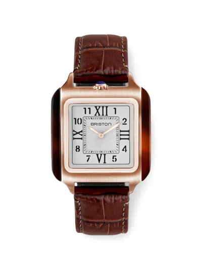 Briston Hm Streamliner Kennedy 36mm Watch In Brown