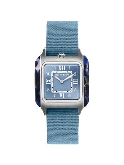 Briston Streamliner Kennedy 30mm Watch In Blue