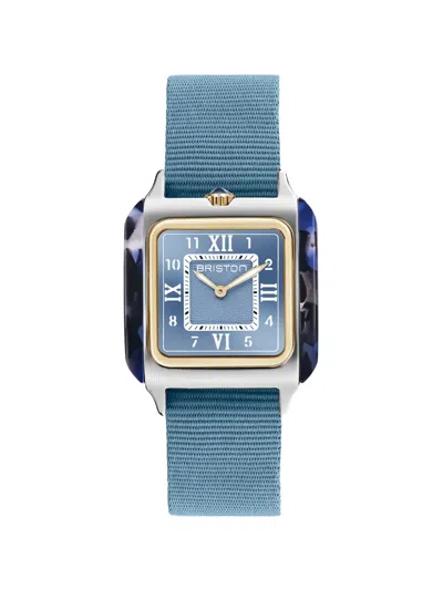 Briston Streamliner Kennedy 30mm Watch In Blue