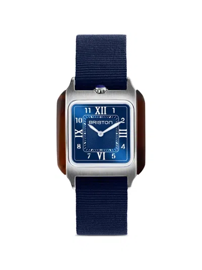 Briston Streamliner Kennedy 30mm Watch In Blue