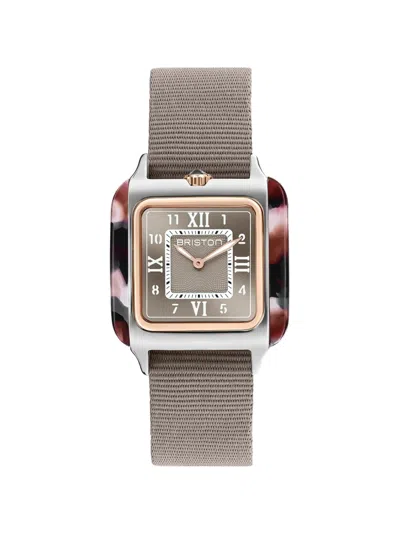Briston Streamliner Kennedy 30mm Watch In Gray