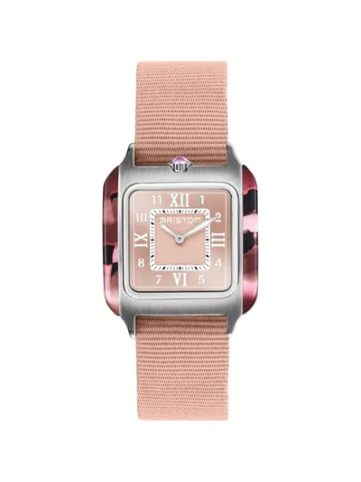 Briston Streamliner Kennedy 30mm Watch In Pink