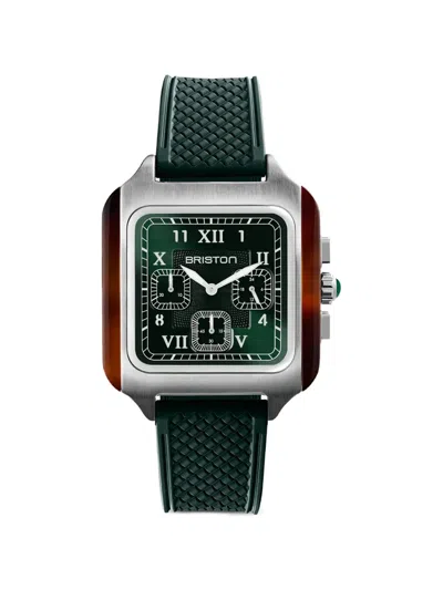 Briston Streamliner Kennedy 39mm Watch In Green