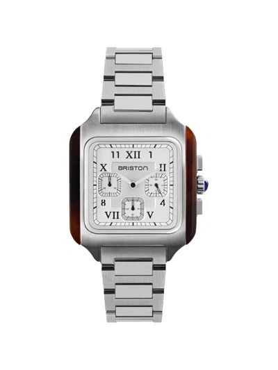 Briston Streamliner Kennedy 39mm Watch In Silver