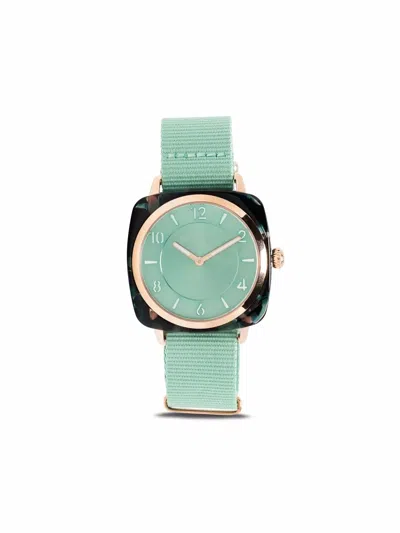 Briston Watches Clubmaster Chic 36mm In Blue