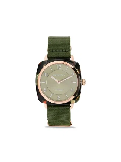 Briston Watches Clubmaster Chic 36mm In Green