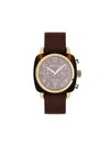 Briston Watches Clubmaster Classic Chrono 40mm In Brown