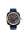 Briston Watches Clubmaster Regatta 42 Mm In Brown
