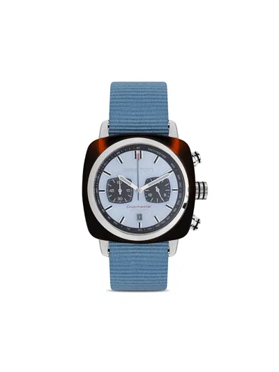 Briston Watches Clubmaster Classic Chrono 40mm In Brown