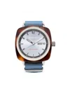 Briston Watches Clubmaster Sport Hms Date 42mm In Blue