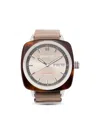 Briston Watches Clubmaster Sport Hms Date 42mm In Neutrals