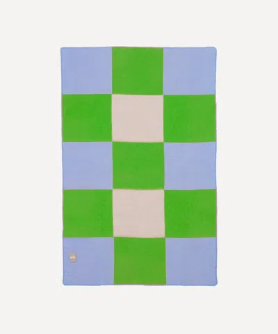 Brita Sweden Pop Green Wool Blanket