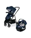 Britax Willow Brook Travel System In Navy Glacier