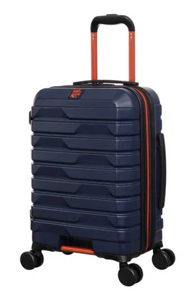 Britbag Causeway 21-inch Hardside Carry-on Luggage In Navy Blazer