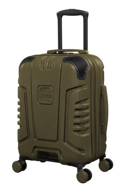 Britbag Cherokee Ii 21-inch Hardside Carry-on Luggage In Green