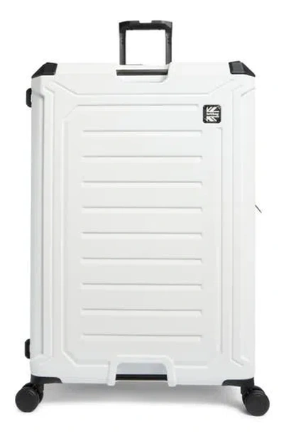Britbag Stonesfields 31-inch Hardside Spinner Luggage In White