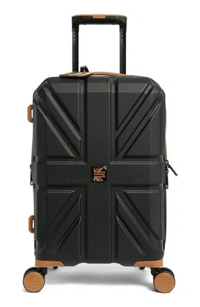Britbag Vesuvius 21-inch Hardside Carry-on Luggage In Black