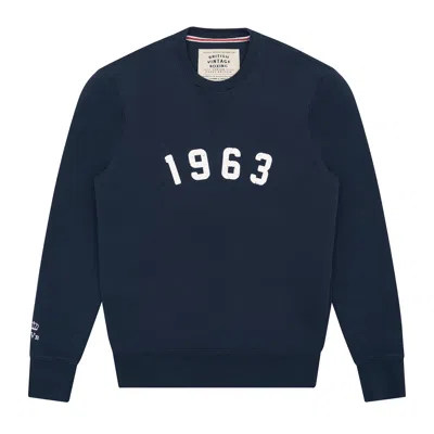 British Vintage Boxing Blue Bvb 1963 Crewneck Sweatshirt