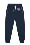 British Vintage Boxing Men's Blue Bvb Jogging Bottoms