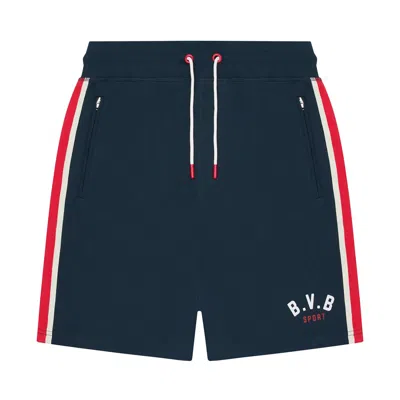 British Vintage Boxing Men's Blue Bvb Sport Shorts