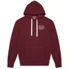 British Vintage Boxing Red Boxers Battalion Hoodie In Red