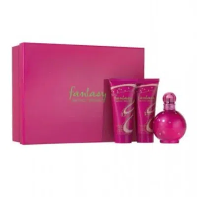 Britney Spears Fantasy 3 Piece Gift Set 3 Piece Gift Set With 3.4 oz Edp Spray In Multi