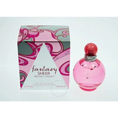 Britney Spears Ladies Fantasy Sheer Edt Spray 3.3 oz Fragrances 0719346256346 In White