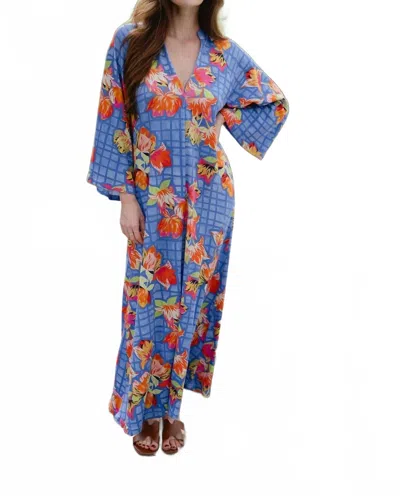 Briton Court Eleanor Maxi Dress In Carolina Blue