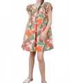 Briton Court Girl's Julie Dress In Multi In Multi